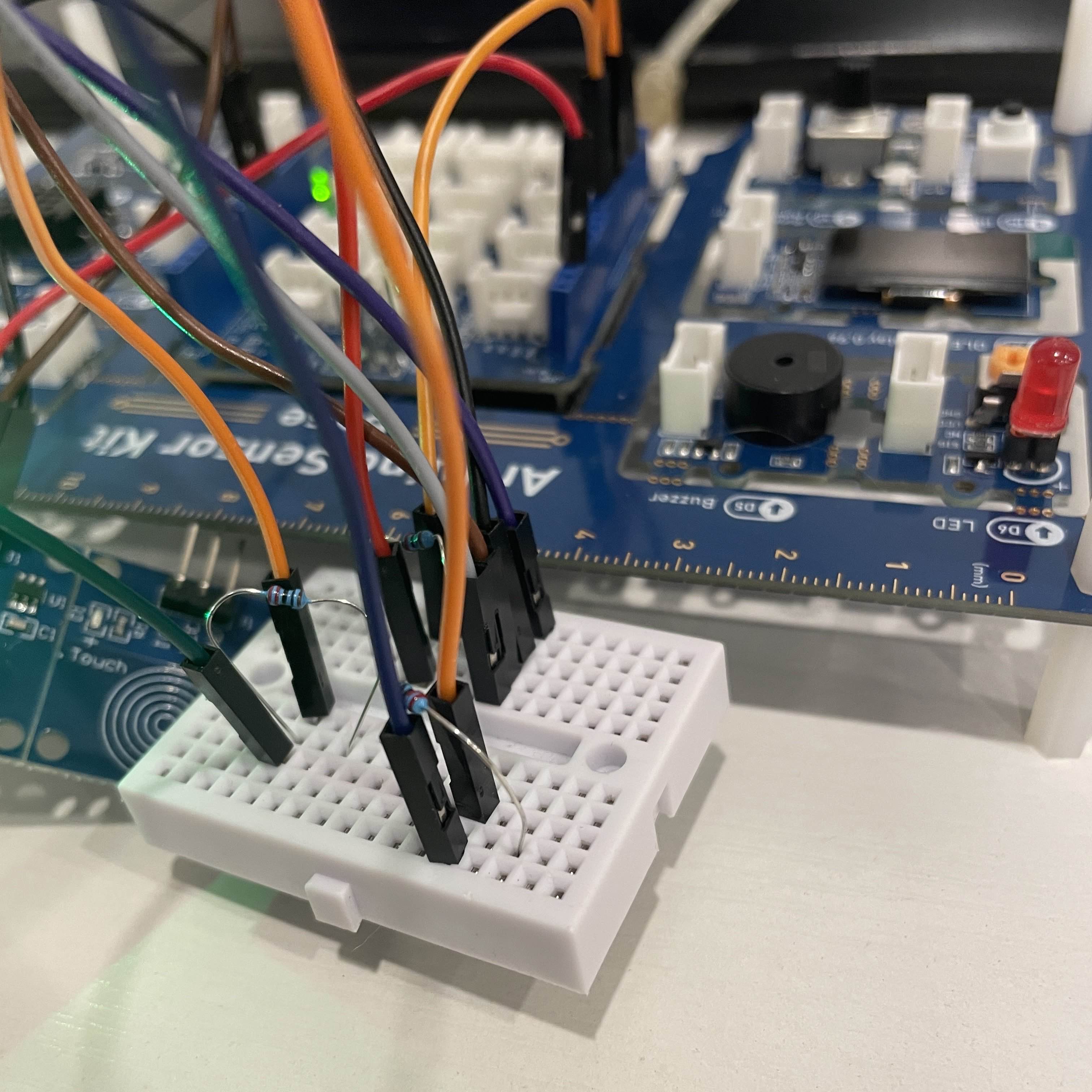 Circuit Setup Close-Up
